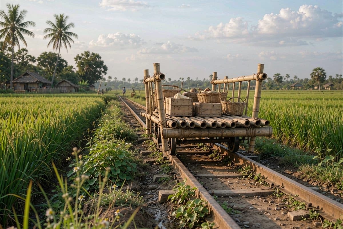 Battambang Bamboo Train