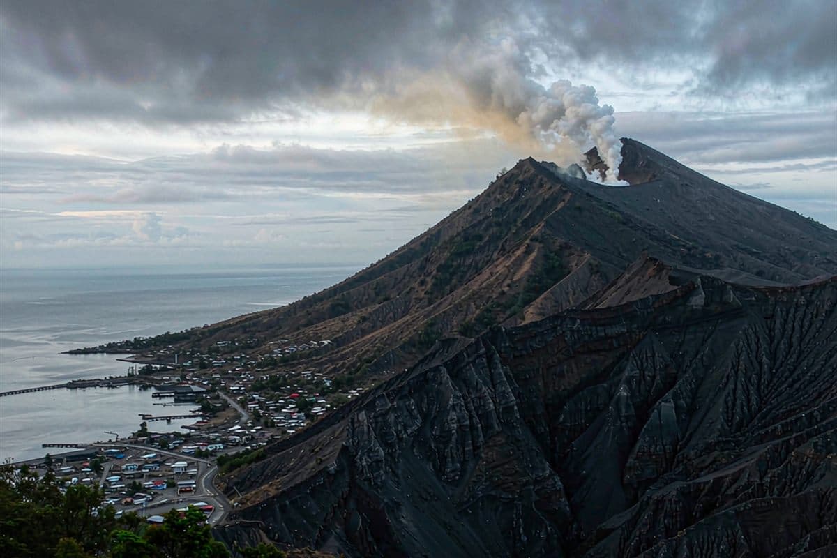 Rabaul Volcano